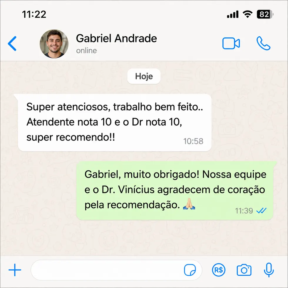Depoimento de Gabriel Andrade